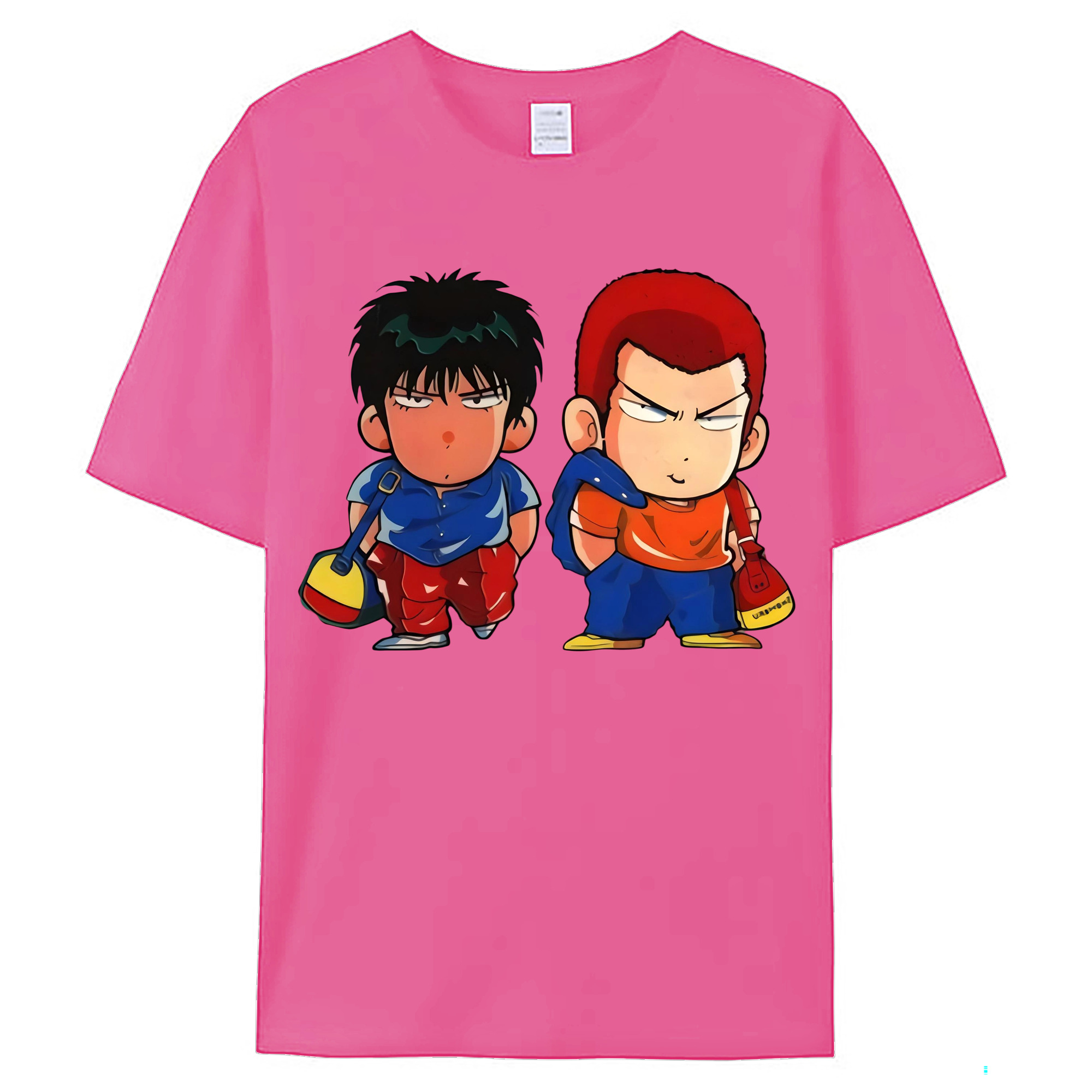 （画像用） SLAM DUNK／スラムダンク レディースカジュアルプリントTシャツ（綿100％）